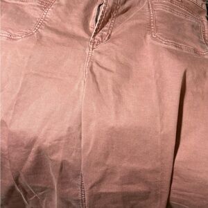 CHARLIE B Women's Straight Leg Jeans in Soft Pink